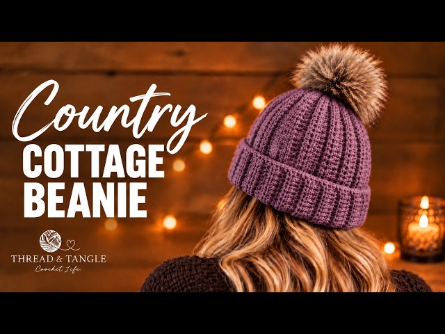 Cosy Knit-Look Beanie | Easy Beginner Crochet