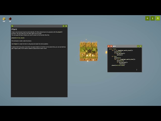 The Farmer Was Replaced - Can I learn Python with this game? (Day 1)