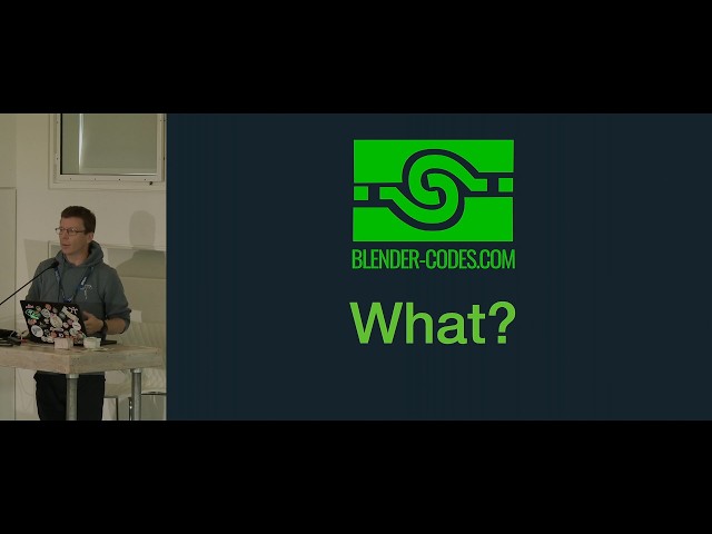 Blender Codes: A Treasure Hunt Inside .blend File — BCON26