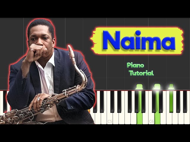 John Coltrane - Naima - Jazz Piano Tutorial (~Sheets in description~)