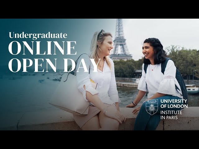 Undergraduate Open Day - The Institute in Paris