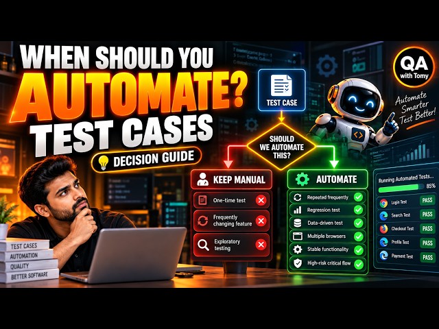 When Should You Automate Test Cases? | Automation Testing Decision Guide