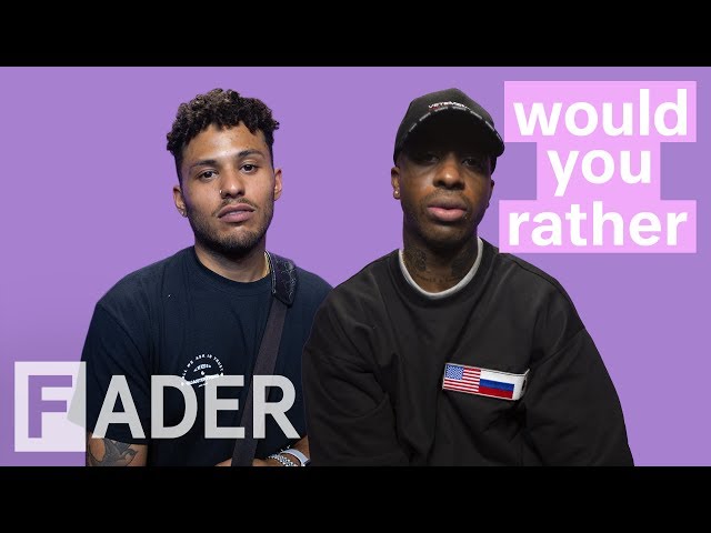 Joey Purp & Kami debate the hip-hop Hall of Fame & more | 'Would You Rather' Season 1 Episode 10