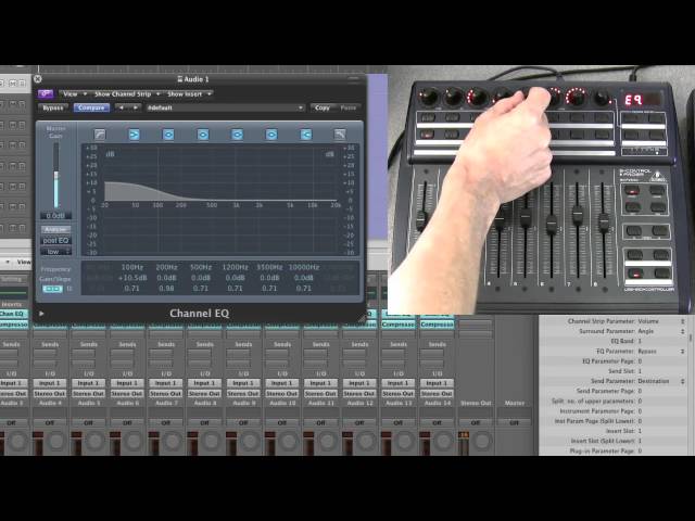 Behringer BCF2000 & Logic Pro user guide - 4/16