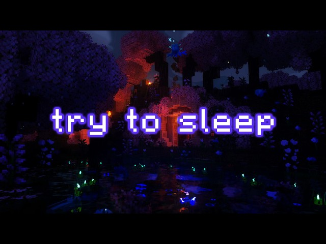 you have to wake up early... (minecraft music w/ relaxing rain)