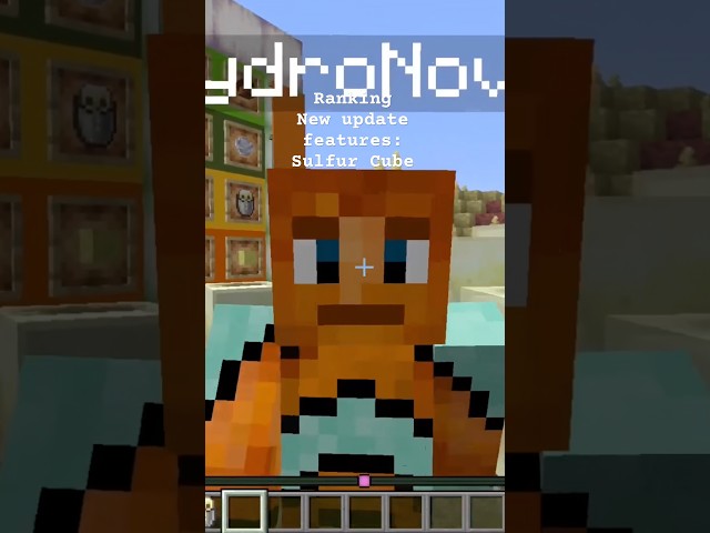 Is he right about the Sulfur cube??? #minecraft