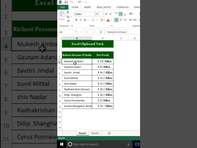 Excel Clipboard Tricks You Must Know | Fast Copy-Paste Tips | Excel Secrets" #clipboard #exceltips