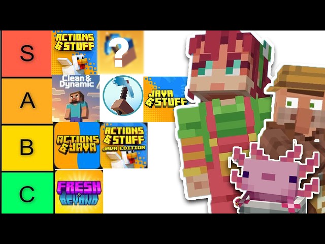 Ranking Every Minecraft Action & Stuff Copy