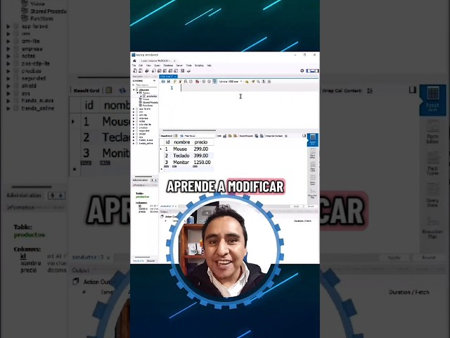 Aprende a actualizar datos en MySQL con UPDATE. #MySQL #BaseDeDatos #programacion #developer