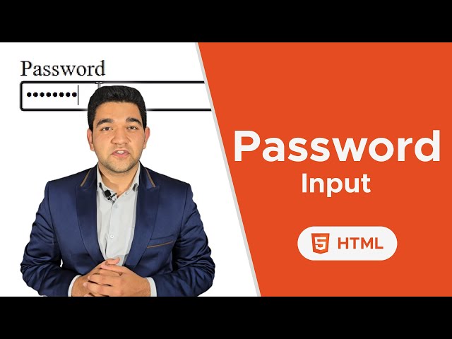 Password Input in HTML — Mask User Entries for Security
