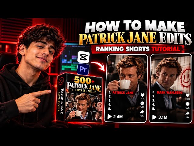 How to Make Ranking Patrick Jane Edits in CapCut (Easy Tutorial)