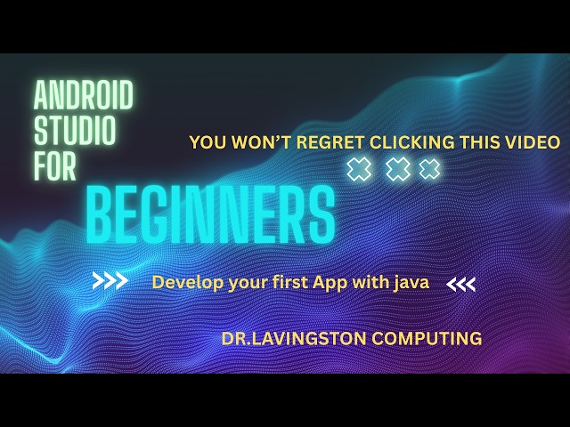 Create Your First Android App in Android Studio (Java) | Beginner Friendly Tutorial
