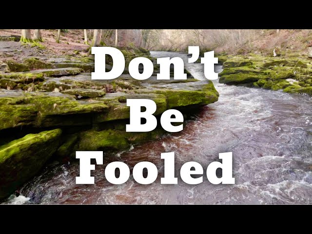 This is the Most Dangerous Stretch of River on Earth -- The Strid in Strid Wood - DON'T BE FOOLED!