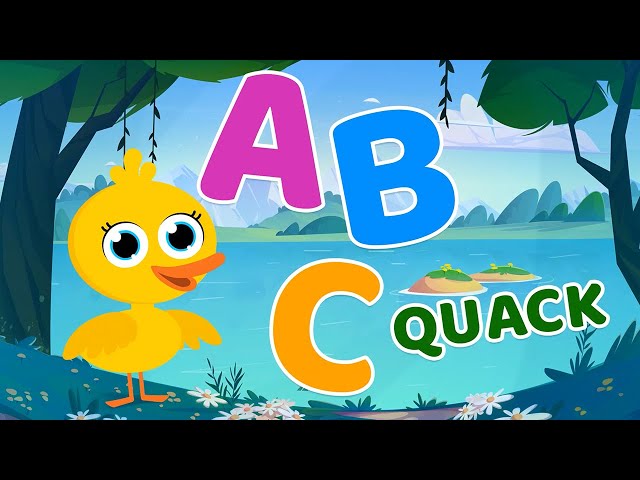Super Quack 🦆 | ABC Songs for Kids | Alphabet Song A to Z | Fun Nursery Rhymes & Phonics TV
