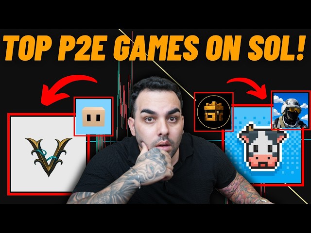 Top 5 Best P2E Games On Solana. Players making big $$$!