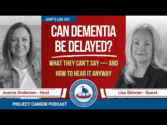 Can Dementia Be Delayed? | What They Can't Say & How To Hear it Anyway! with Lisa Skinner | SL #27