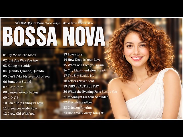 Collection Jazz Bossa Nova songs 🎶 Best Bossa Nova Covers 2026