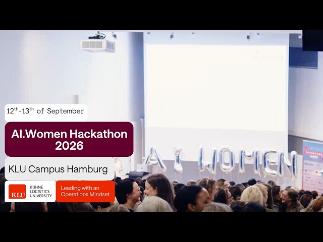 AI.Women Hackathon 2026 | KLU (Campus Hamburg)