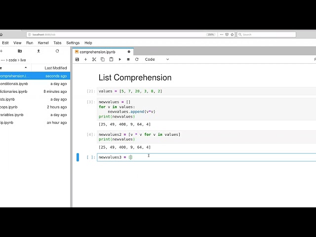List Comprehension in Python