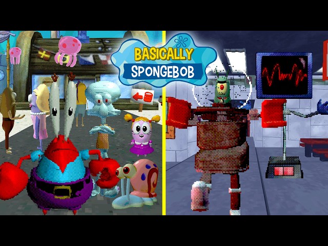 This Baldi mod feels like the full game // Basically SpongeBob █ Baldi's Basics – Mods █