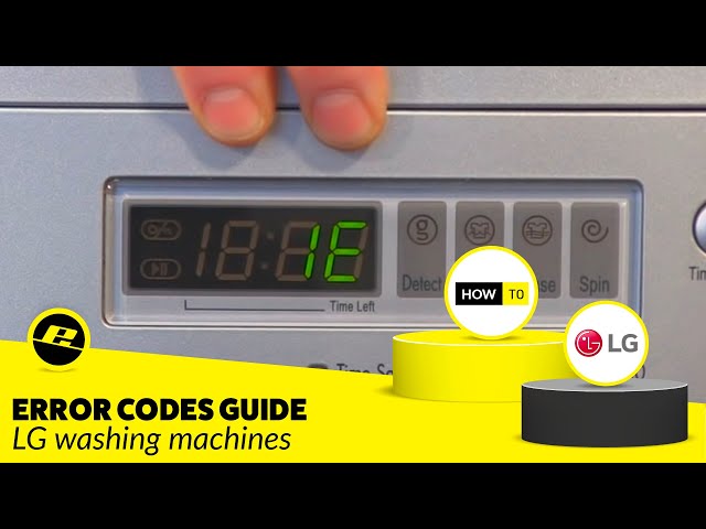 LG Washing Machine Error Codes: Don't Panic, Here's What is Wrong
