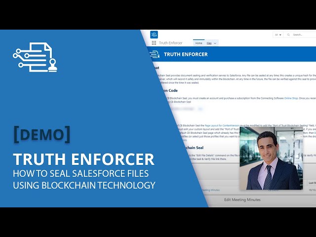 How to Prove Authenticity of Salesforce Files - Truth Enforcer for Salesforce® Demo