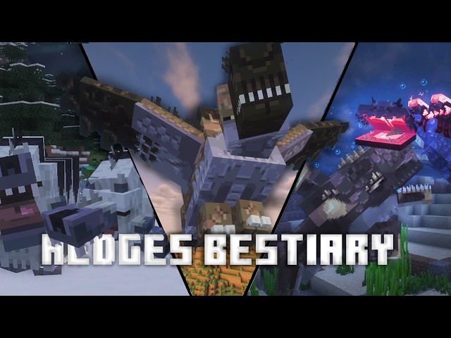 Hedge's Bestiary [ Minecraft Mod Showcase 1.20.1 ]