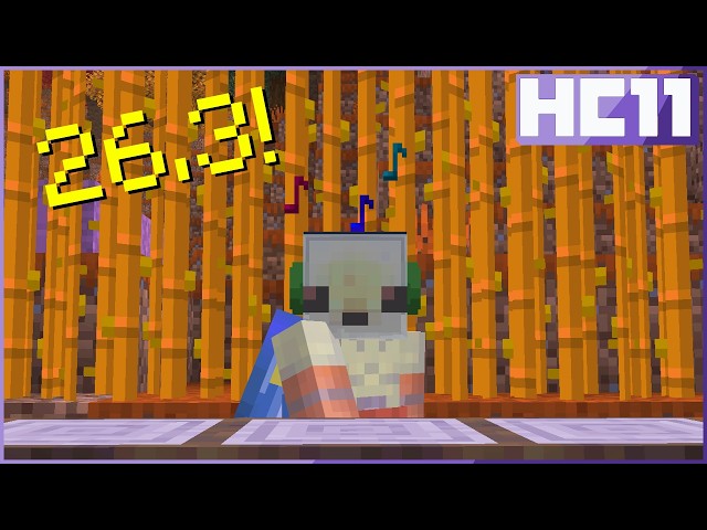 ORANGE SUGARCANE??? | Hermitcraft Eleven 28/09/26