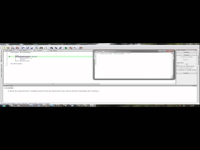 tutorial programación "Mientras" y Repetir" PSeInt
