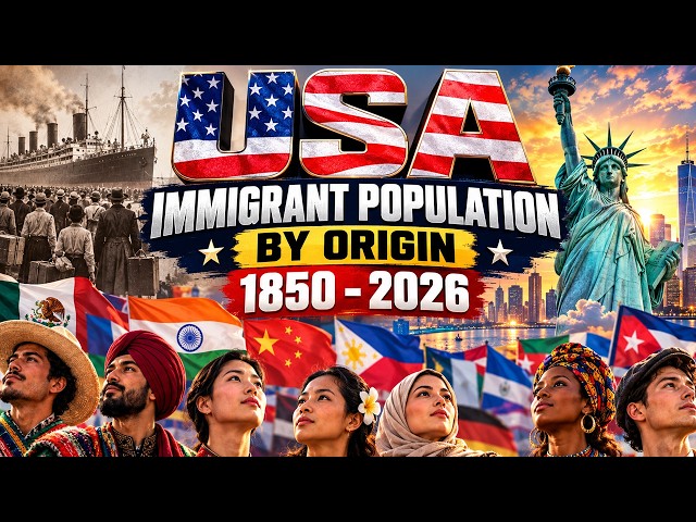 America’s Largest Immigrant Groups | 1850–2026