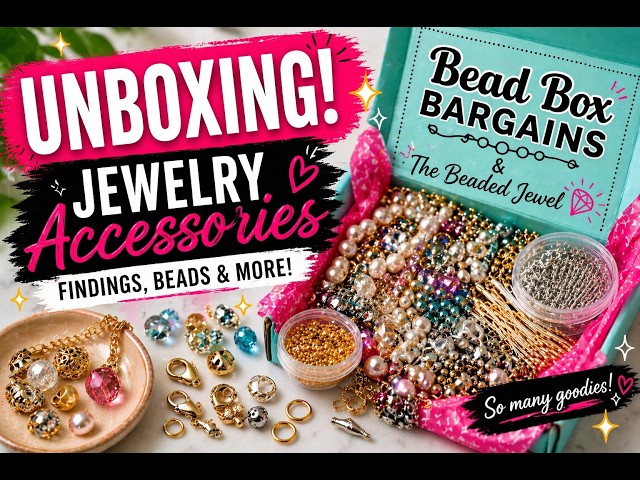 Bargain Bead Box Easter Egg Hunt Unboxing: HUGE Jewelry Supply Haul!