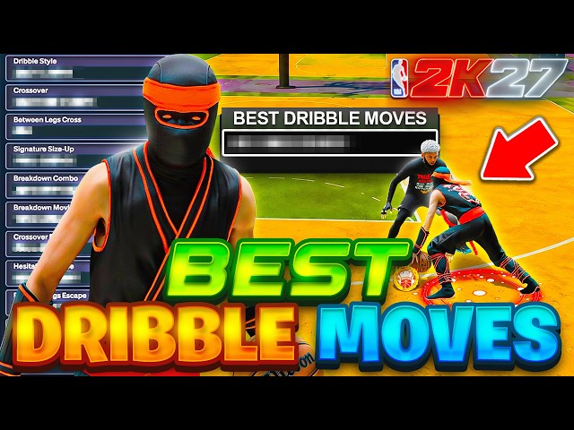 FASTEST DRIBBLE MOVES & COMBOS FOR BUILDS 5'9-6'4 in NBA 2K27! BEST DRIBBLE MOVES & ANIMATIONS 2K27!