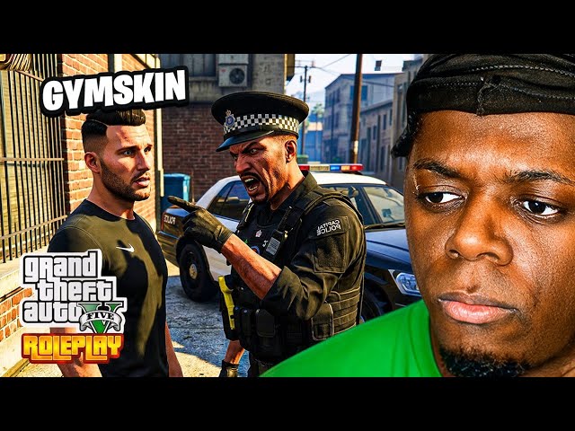 Gymskin Is Coming For My POLICE Job In GTA RP..