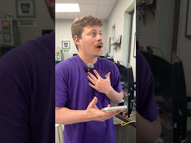 Jackson unboxing a crisp iPhone 17 Pro #iphone