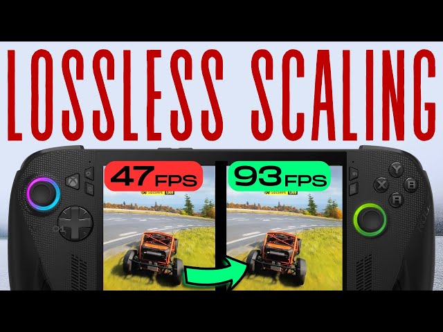 Lossless Scaling is EPIC on Ally in 2026!