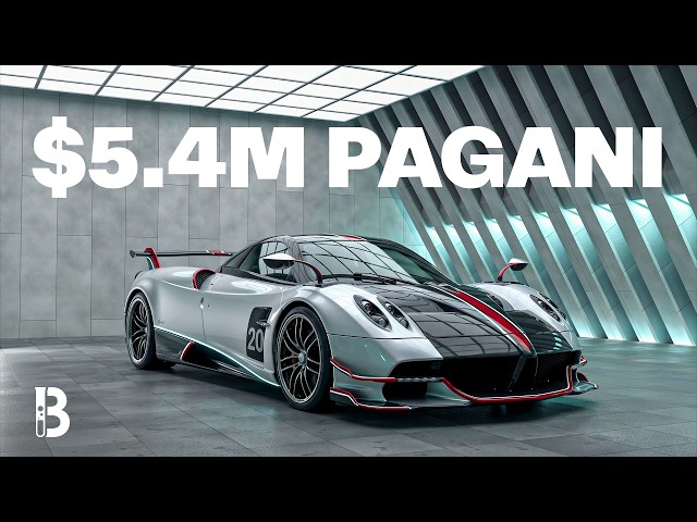 $5.4 Million Pagani Supercar Built From Aerospace Components | Blueprint