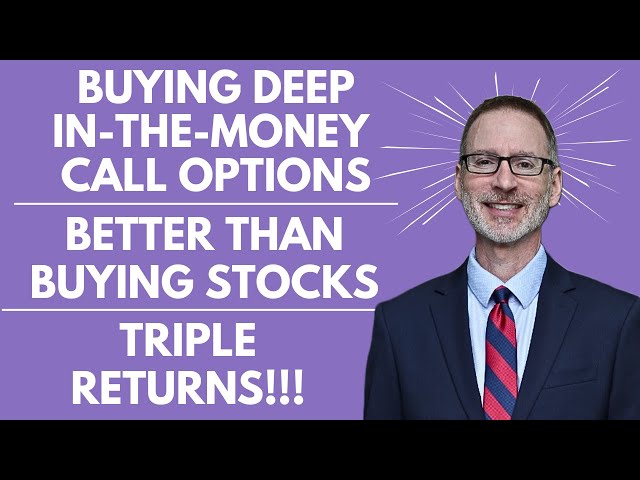 Deep In The Money Call Options - Better Than Stocks  - No Kidding!