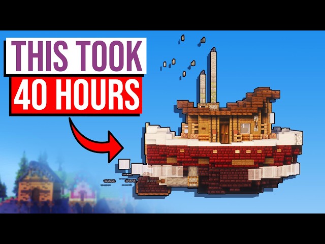 Building the most detailed quay in Hardcore Minecraft