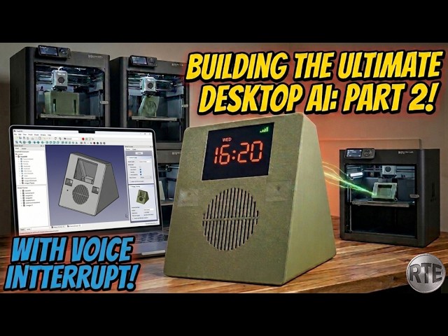 I Built a Desktop AI Assistant with an ESP32! Part 2