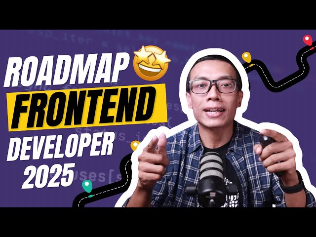 Roadmap FRONTEND Developer 2025🤩🧑🏻‍💻