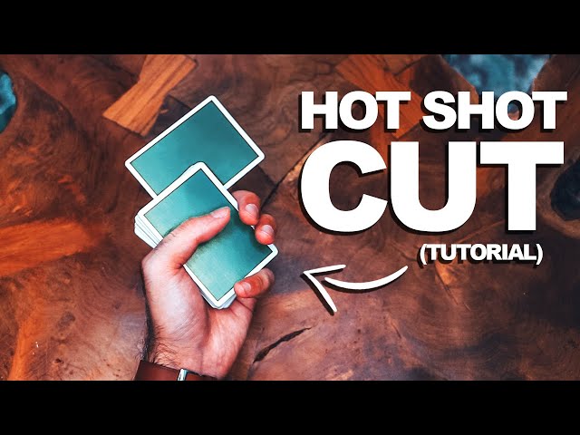 Card Magic Tutorial - How To Do The HOT SHOT CUT
