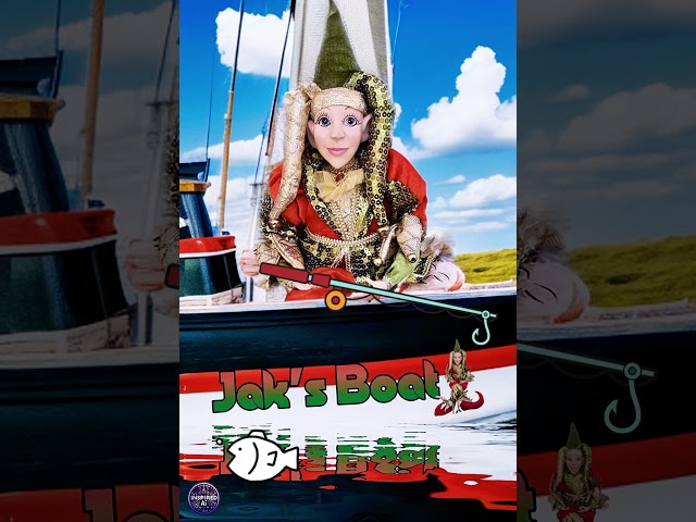 Jak Goes Fishing #kids #forkids #joke #fun #ai #aiart #aianimation #fishing #boat #jakshouse