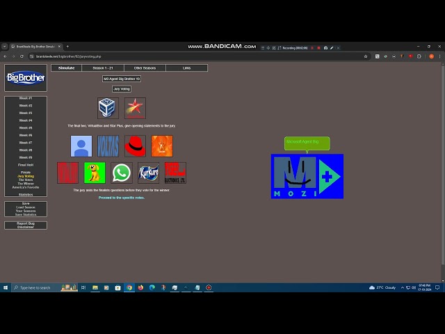 Microsoft Agent Big Brother Season 19 Episode 2