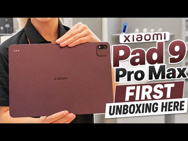 This Tablet is a LAPTOP KILLER? 🤯 Xiaomi Pad 9 Pro Max Unboxing