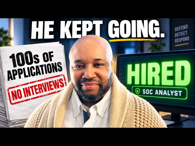 He Applied to Hundreds of SOC Jobs | Here’s What Finally Changed