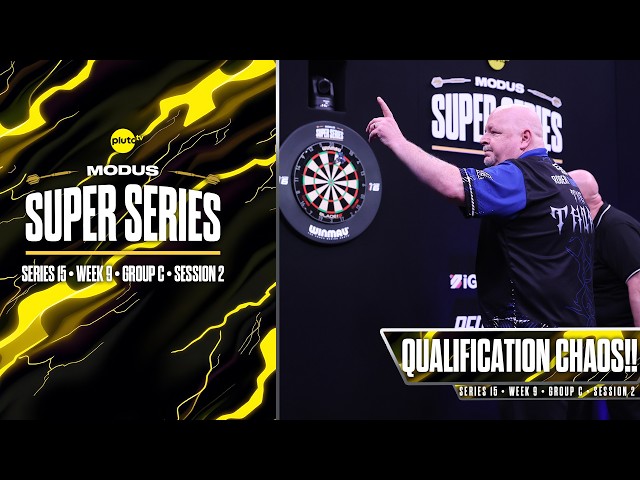 NOT LIKE THIS!! 😱🫢 | Darts Highlights | Week 9 Group C Session 2