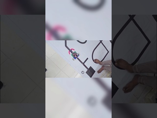 Fast Line Follower Robot using 14 Channel Custom Sensor Array #linefollowerrobot #lfr #fastlfr