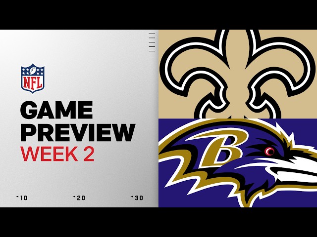 New Orleans Saints vs Baltimore Ravens Game Preview | 2026 Week 2