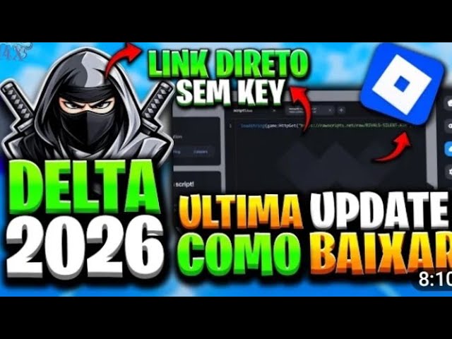 como baixar executor DELTA SEM KEY e usar SCRIPT no roblox (CELULAR/MOBILE) instalar/colocar script 