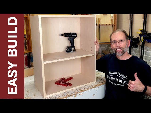 How to Build Easy Wall Cabinets for Storage - Cabinetmaking
